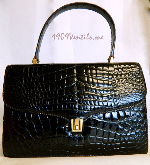 Black Alligator made in France purchased on OnlineAuction.com